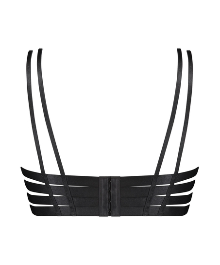 Ikke-formstøbt bøjle-bh Athena, Sort
