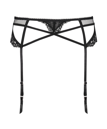 Anna strømpeholdere, Sort