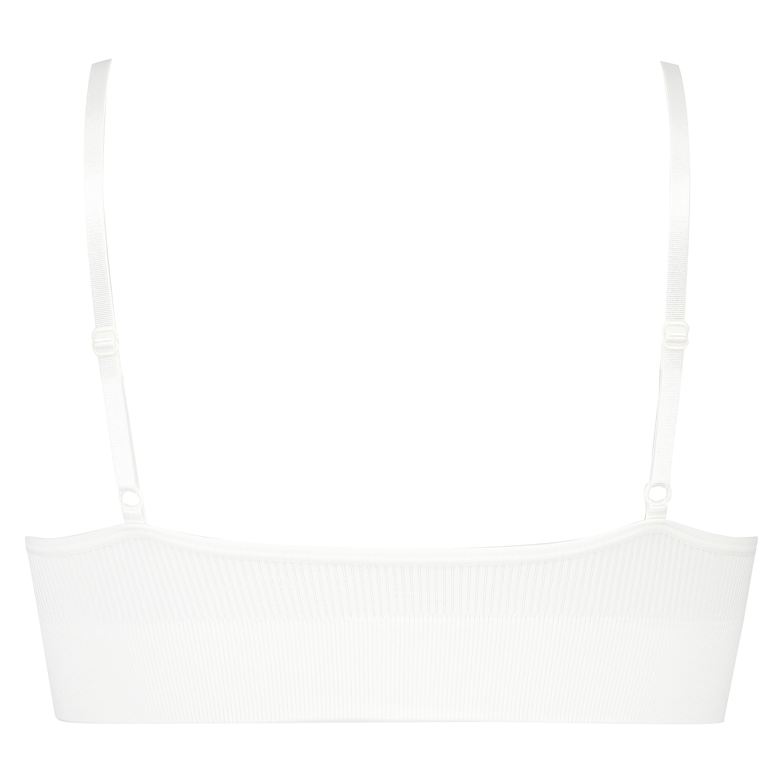 S&oslash;ml&oslash;s bralette, Hvid, main