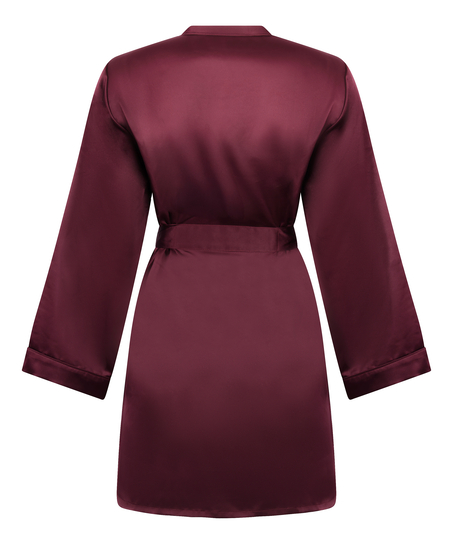 Satin kimono, R&oslash;d