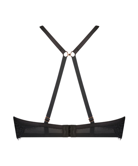 Ikke-formstøbt bøjle-bh Elissa Lucy Hale, Sort