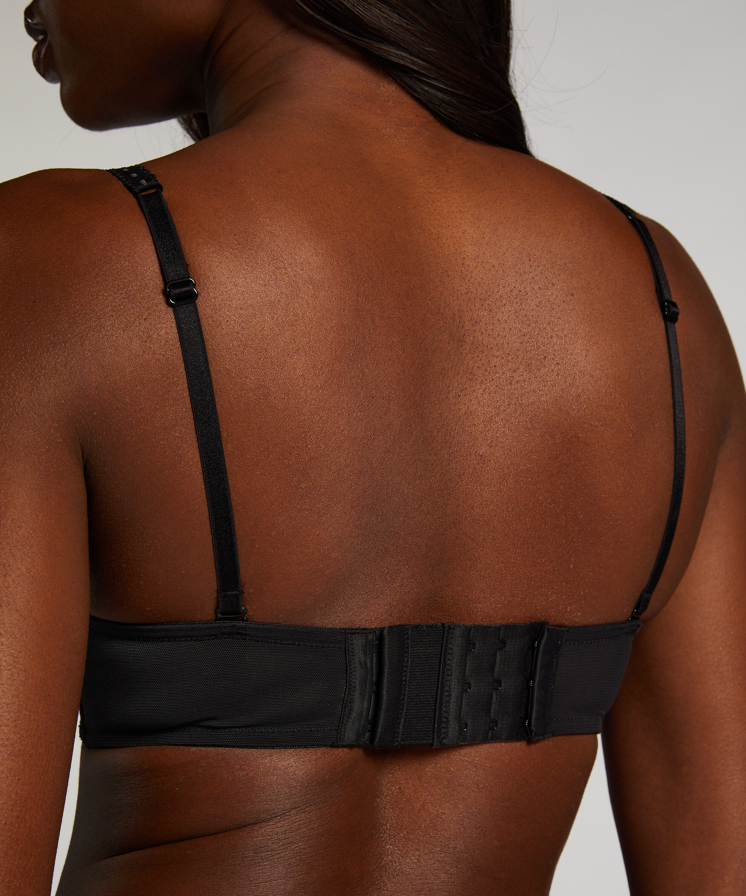 2-pak bh-forlængere, Sort