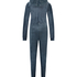 Onesie-jumpsuit Velour, blå