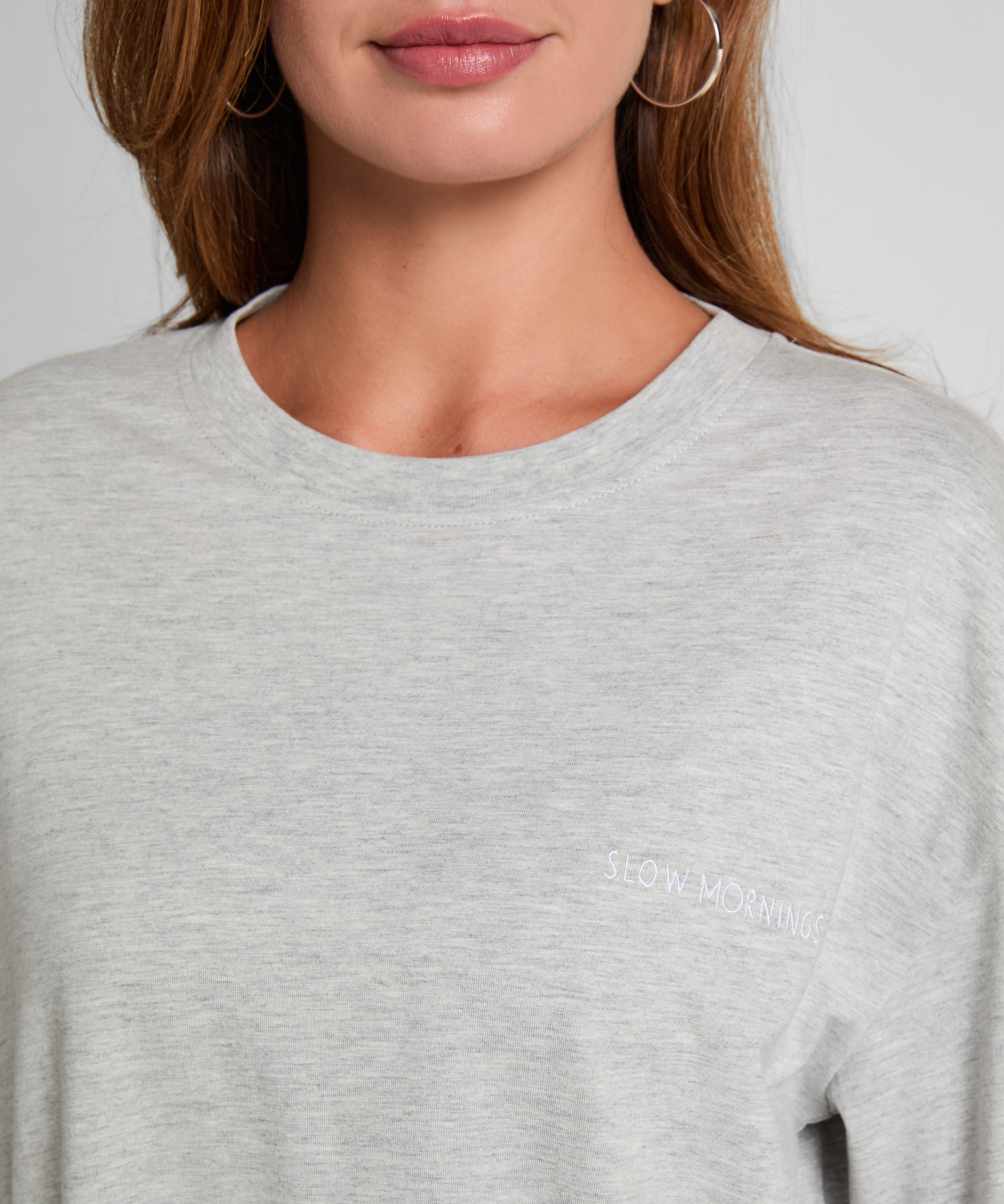 Natkjole, Grå, main