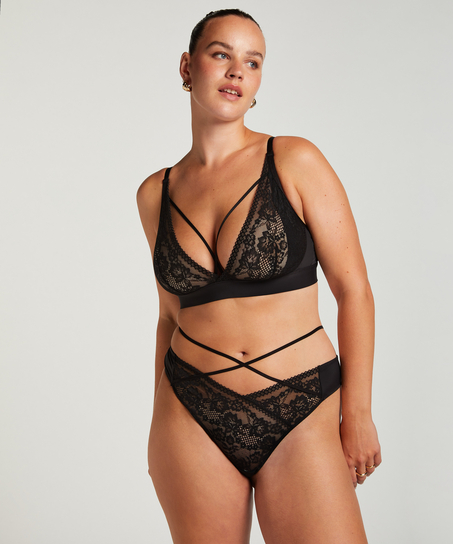 Bralette Remi, Sort