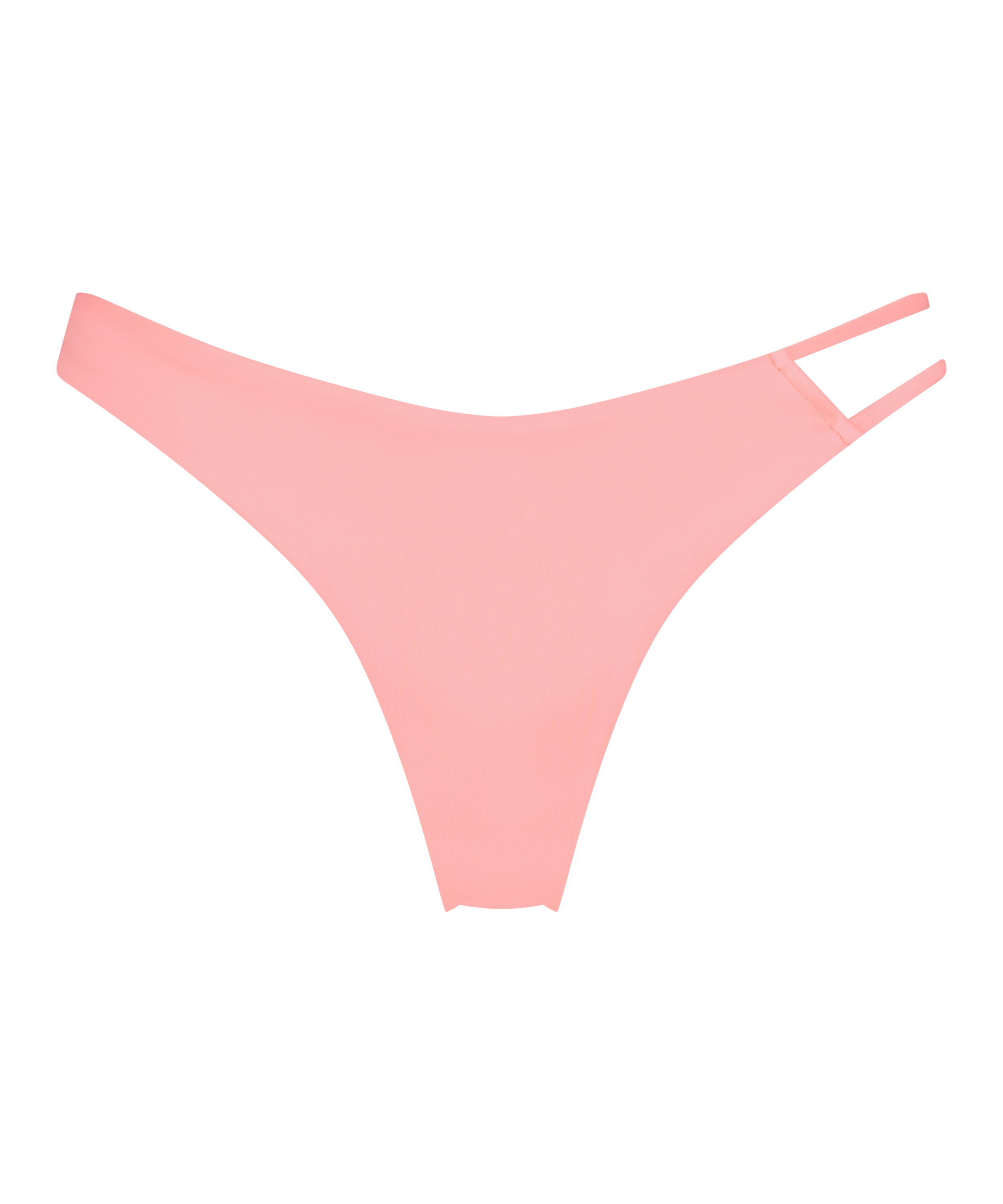 Højt udskåret bikinitrusse Sis, pink, main
