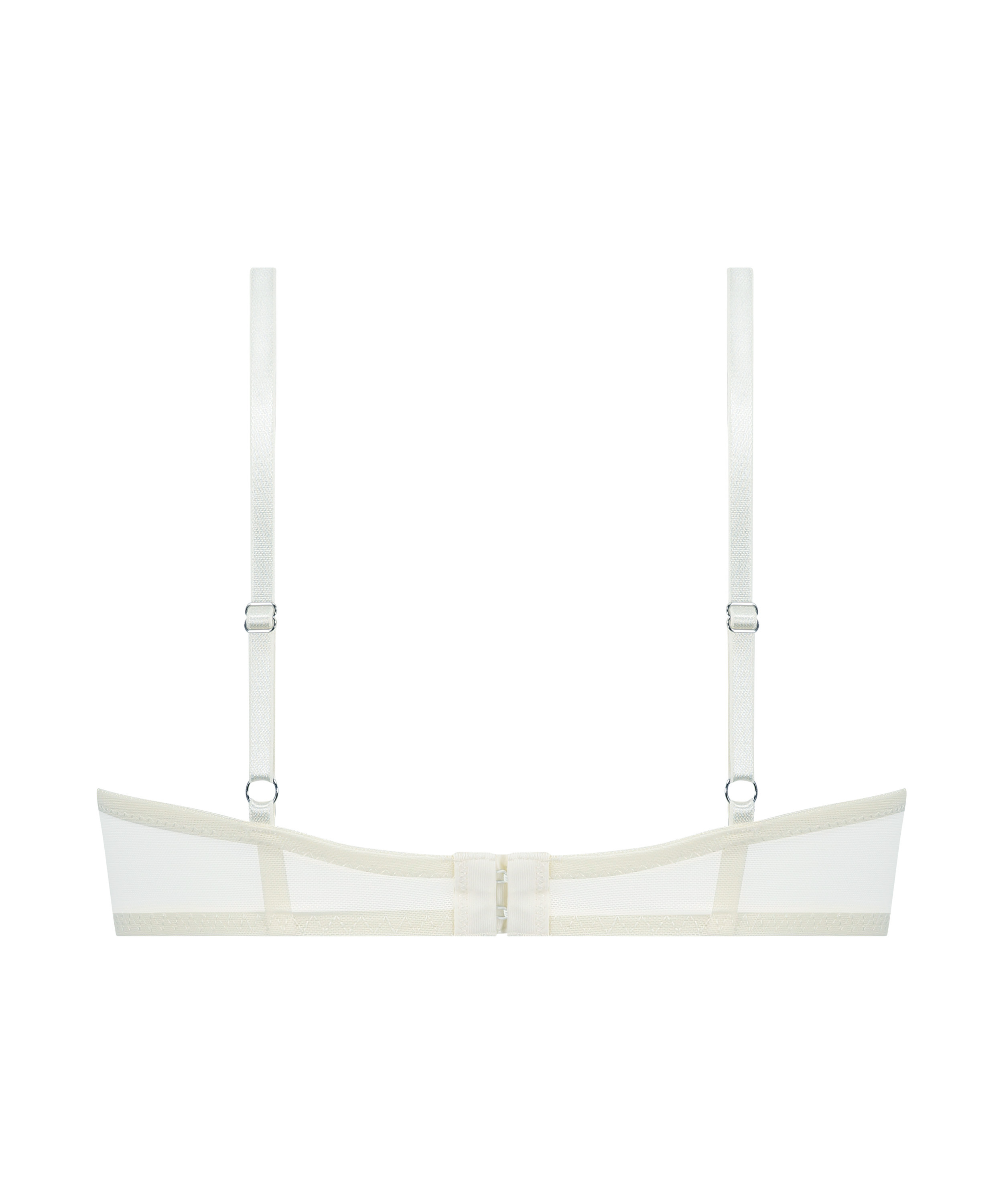 Ikke-formstøbt bøjle-bh Harmony, Hvid, main