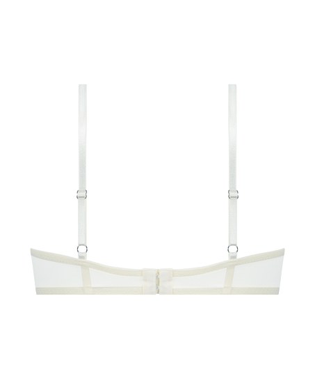 Ikke-formstøbt bøjle-bh Harmony, Hvid