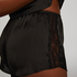 Pyjamasshorts Satin Marcela, sort