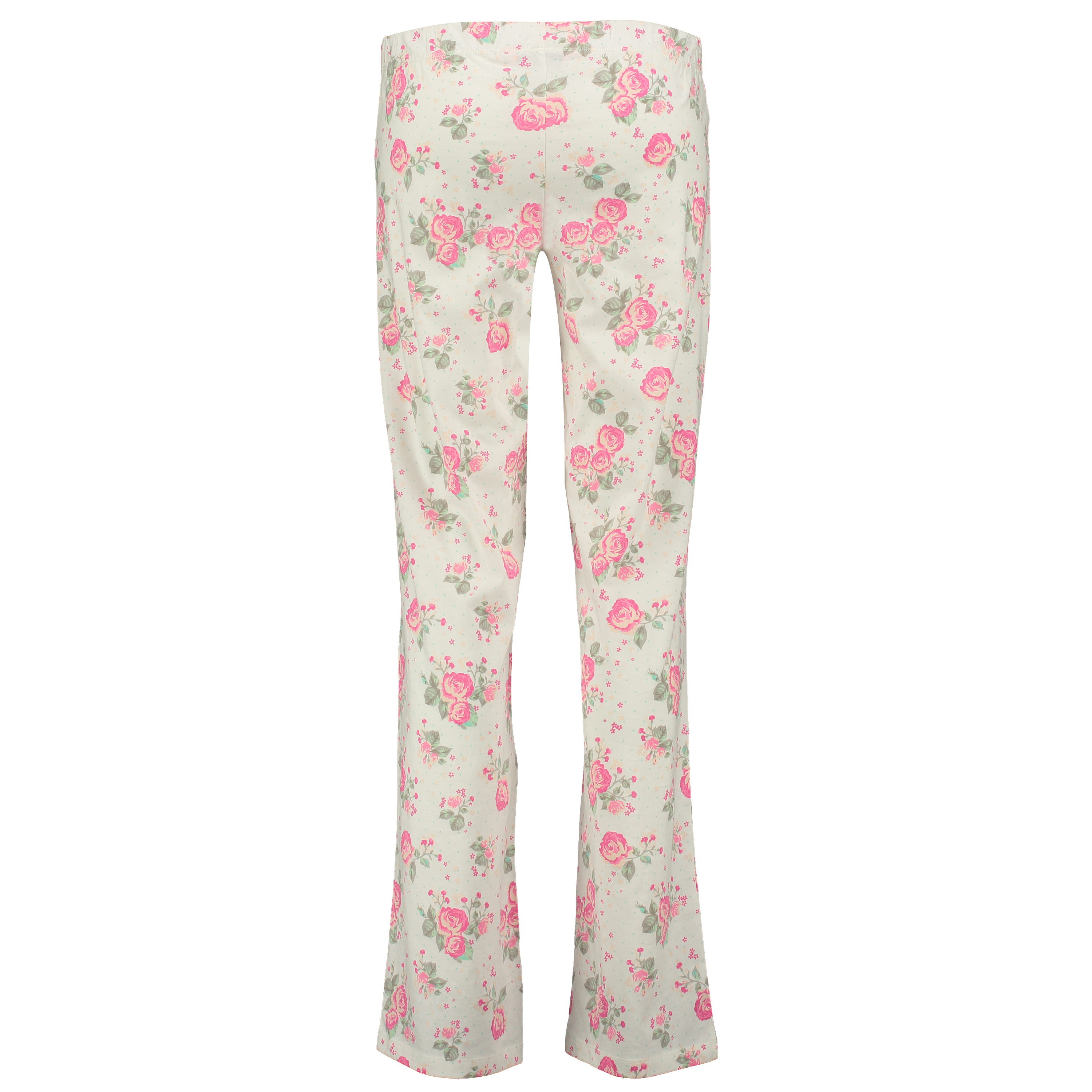 Pyama pants Dani Flower, hvid, main