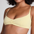 Pointelle bralette, Gul