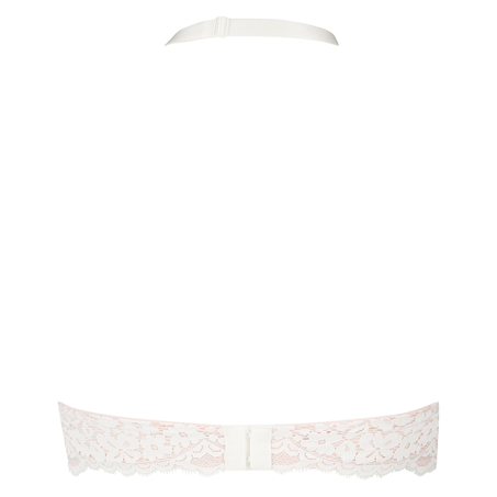 Formstøbt halterneck Bralette Marina, Hvid