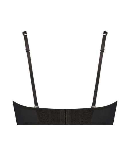 Formstøbt stropløs bøjle-bh Daisy, Sort