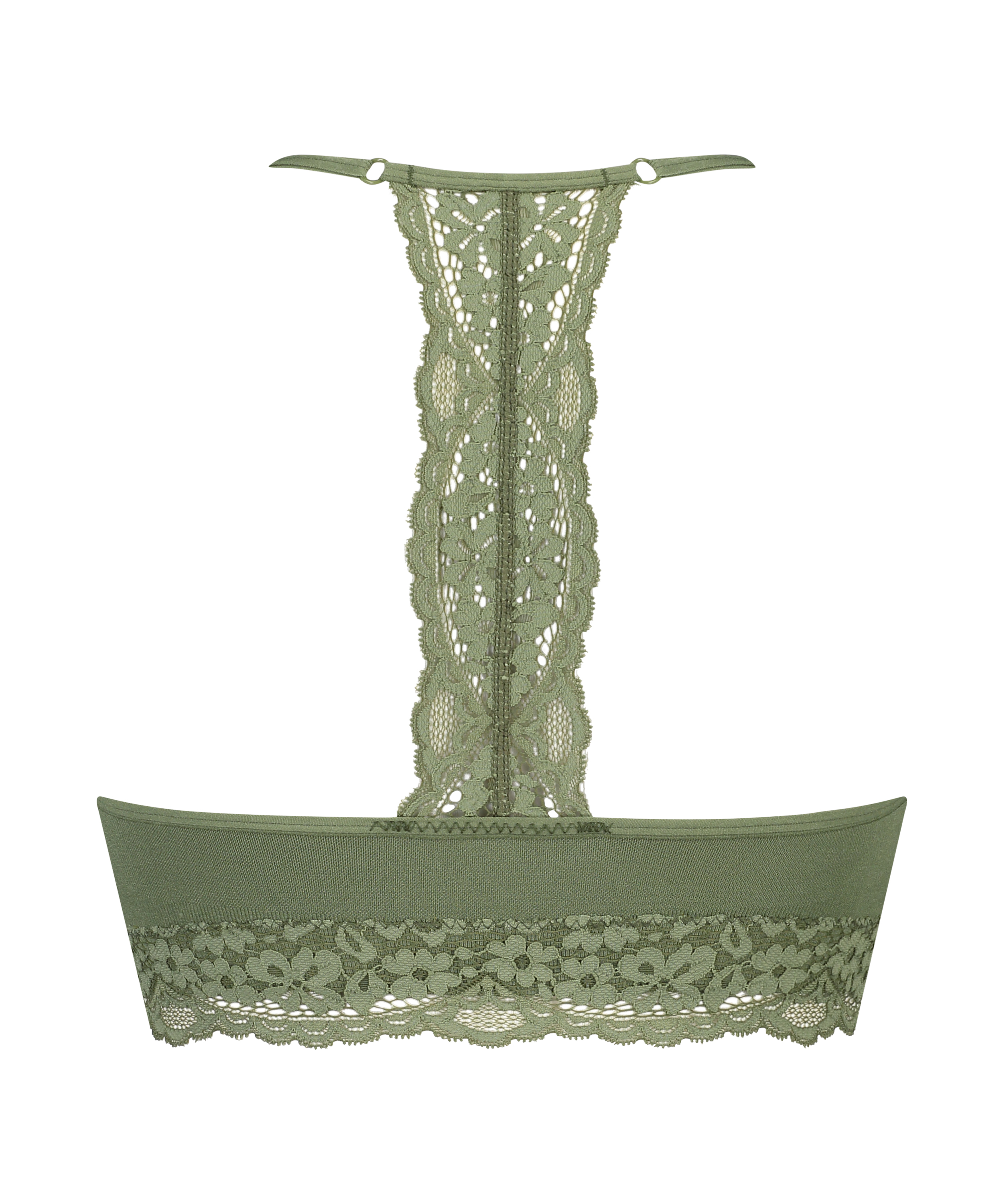 Seamless bralette Marine, Gr&oslash;n, main