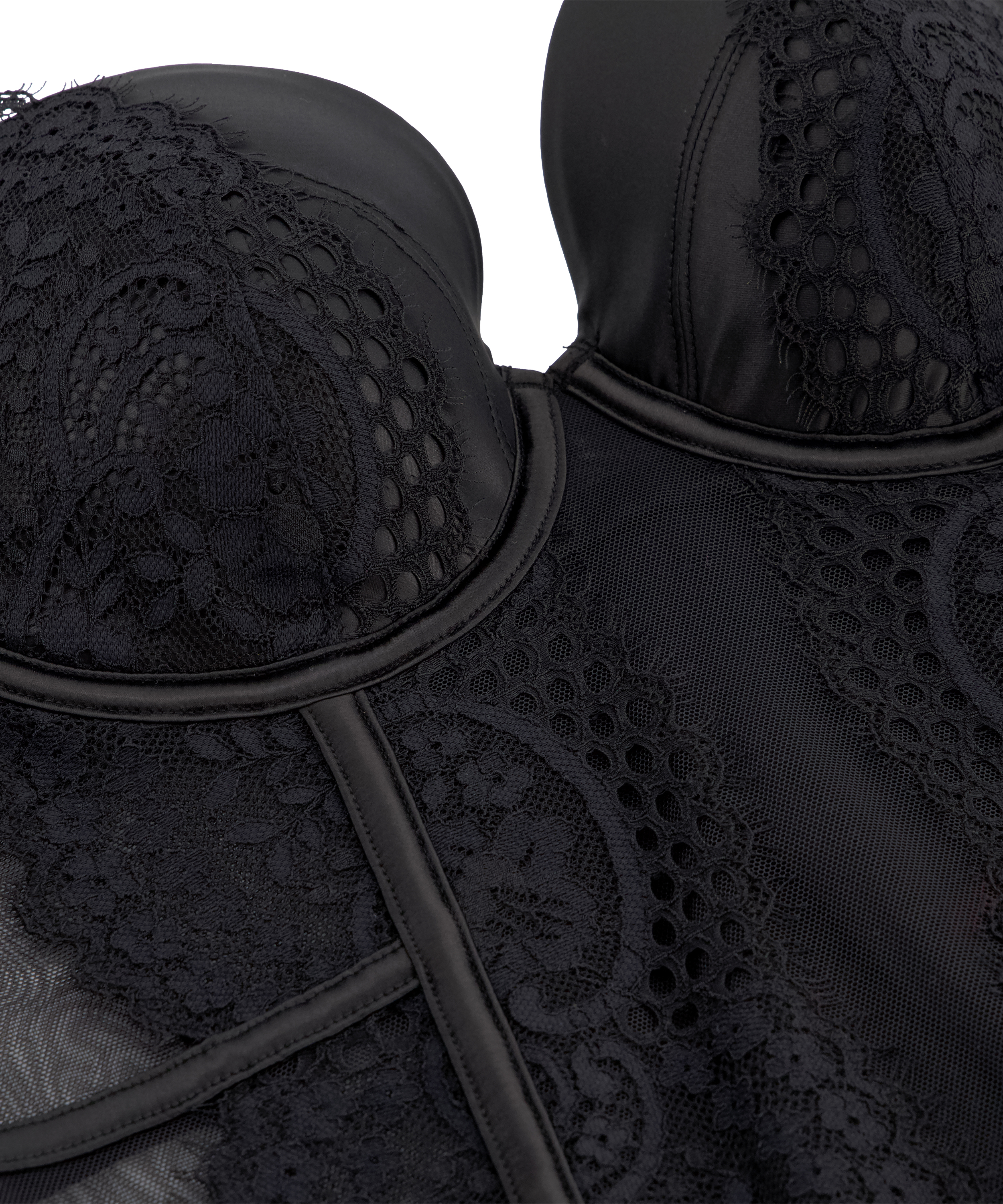 Bustier Veronica, Sort, main