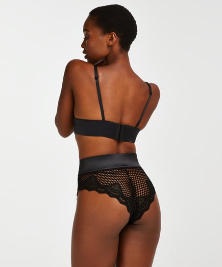 Bralette Duckie, Sort