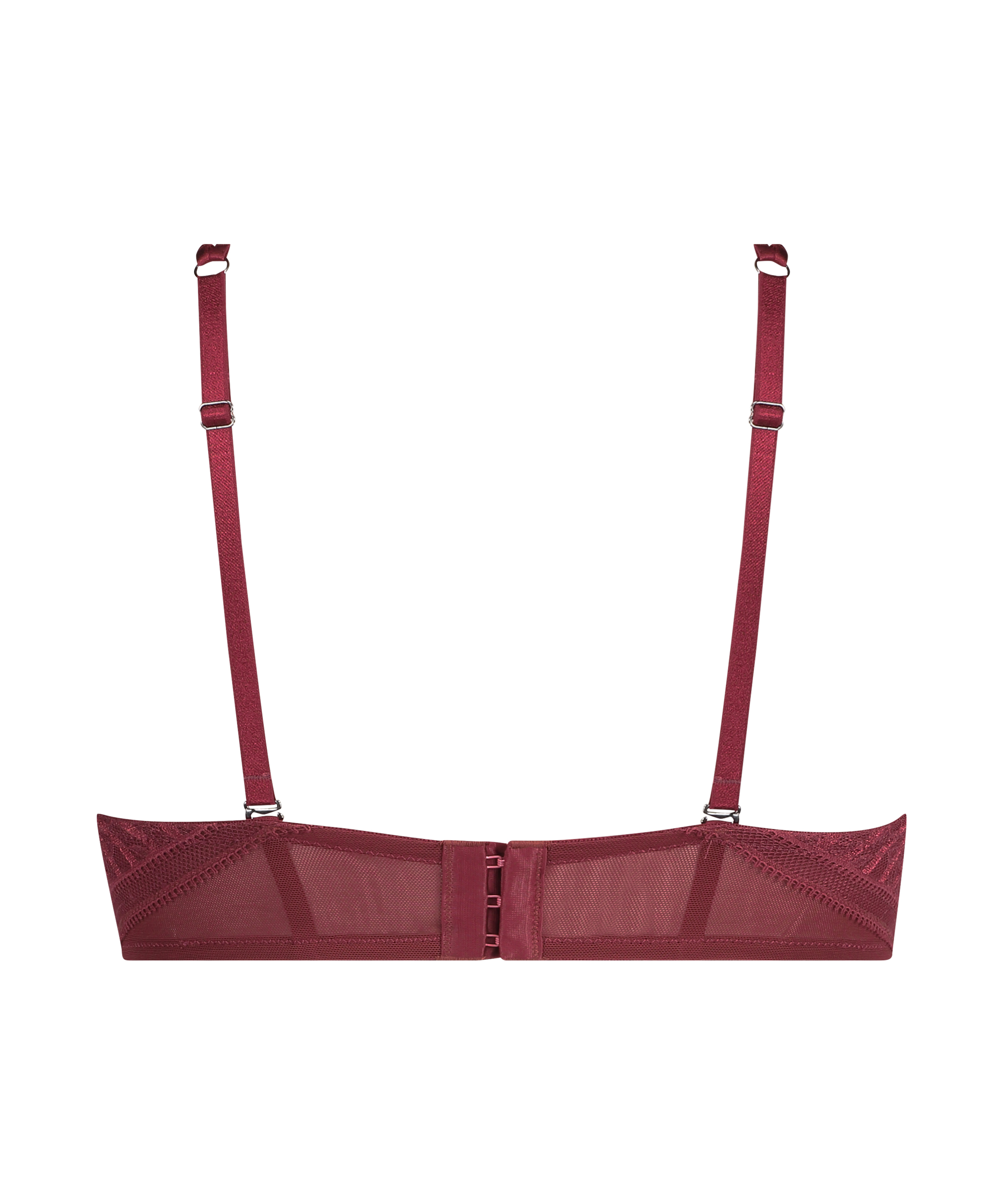 Formstøbt stropløs bøjle-bh Kriss I AM Danielle, Rød, main