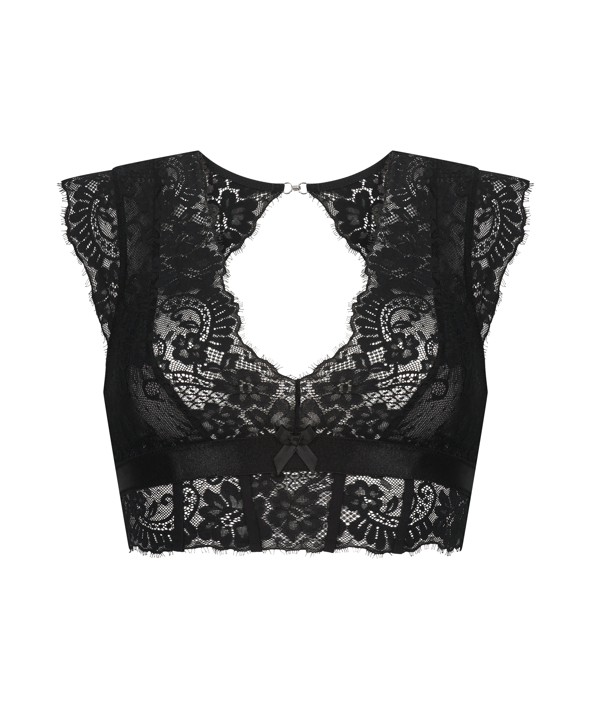 Bralette Catrin, Sort, main