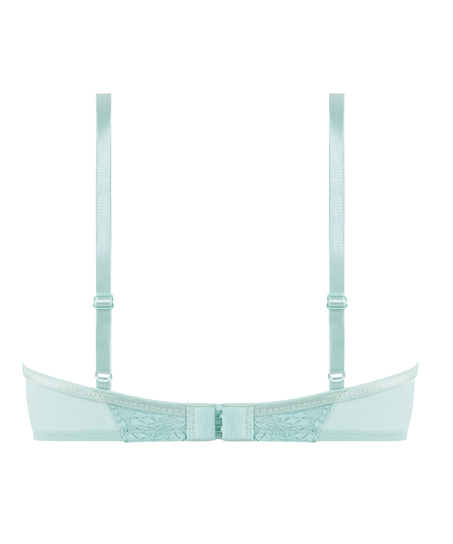 Ashley ikke-formstøbt bøjle-bh, Blå