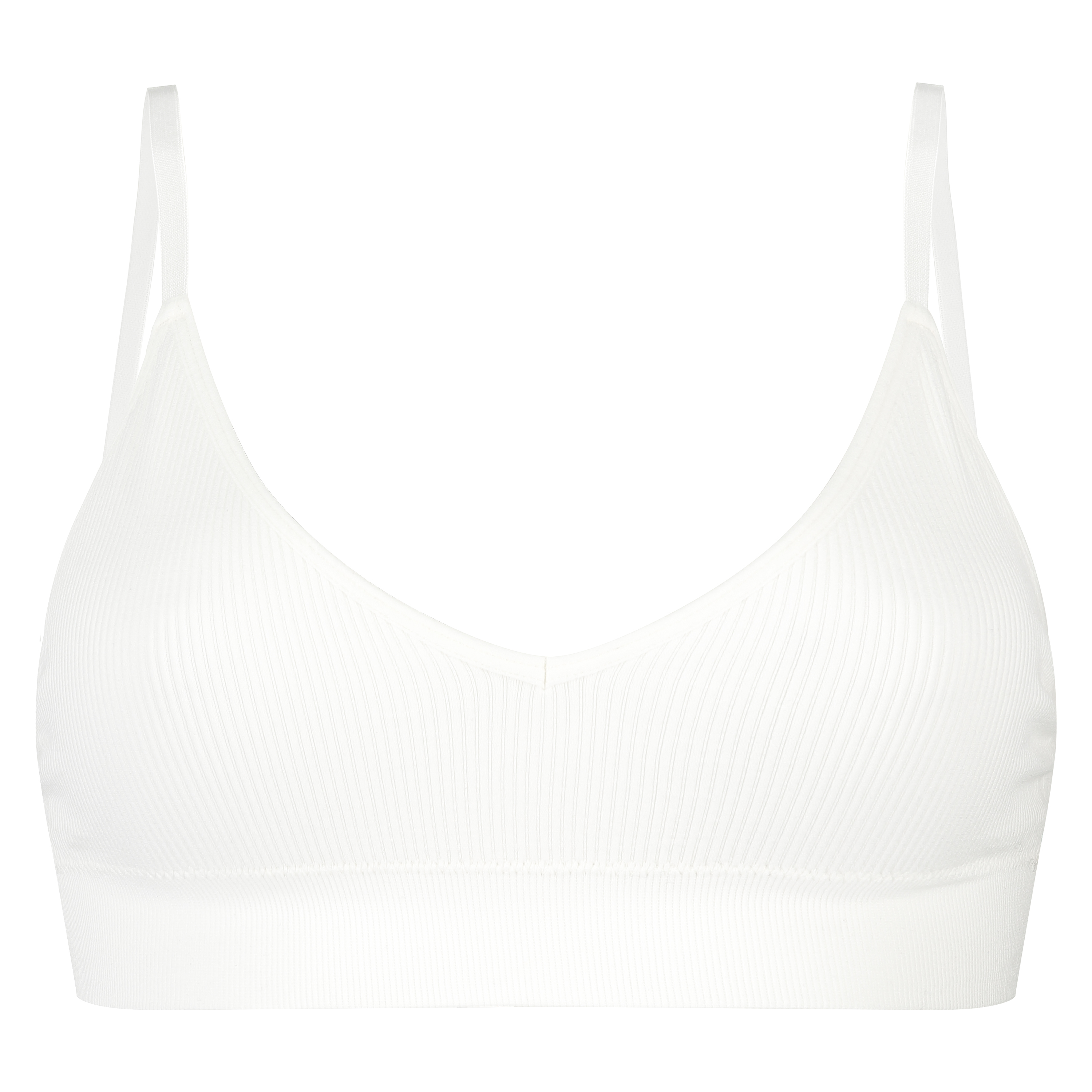 S&oslash;ml&oslash;s bralette, Hvid, main
