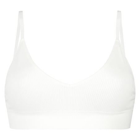 S&oslash;ml&oslash;s bralette, Hvid