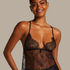 Cami Lace Delphine, Sort