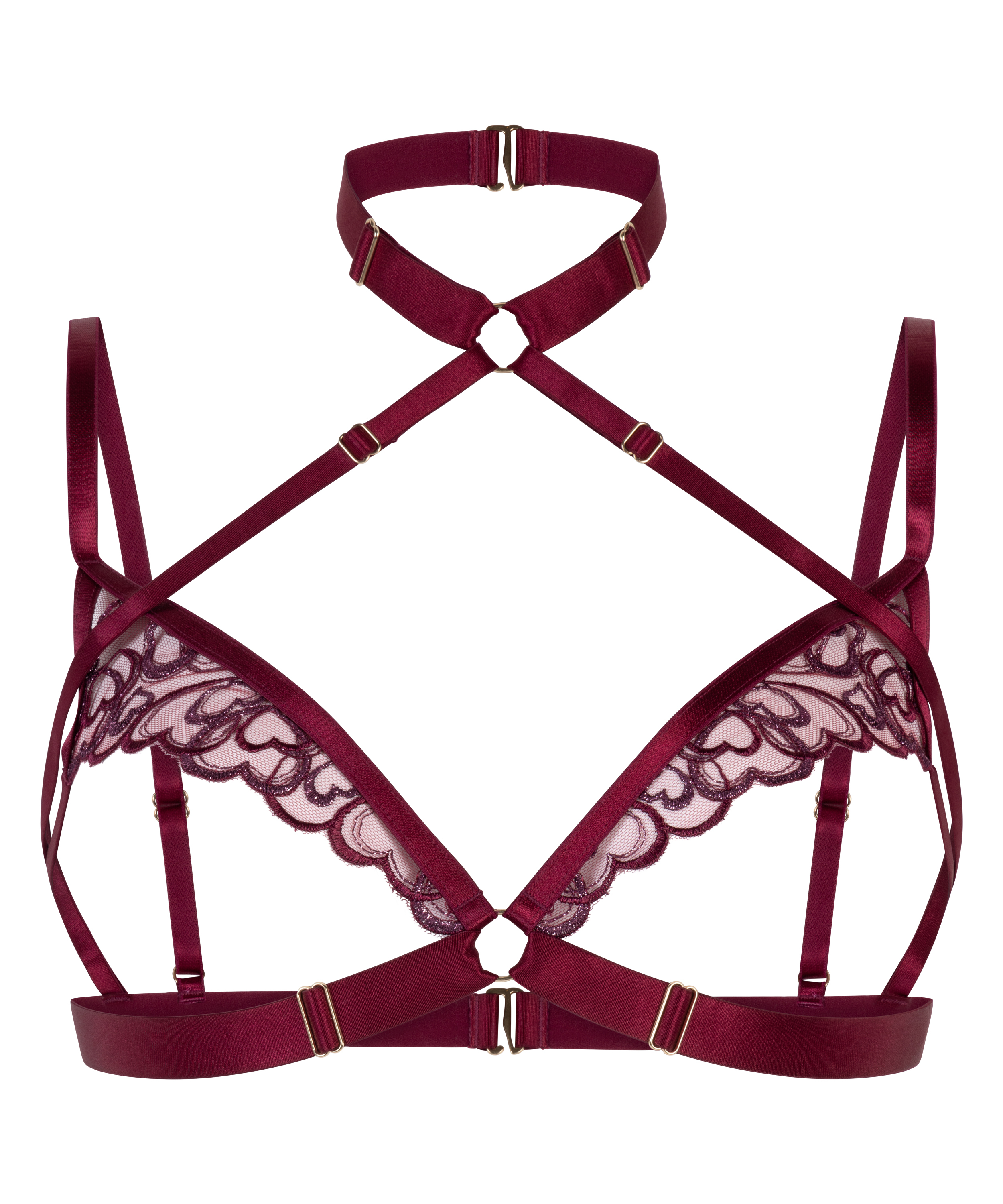 Scarlett-harness-top, Rød, main