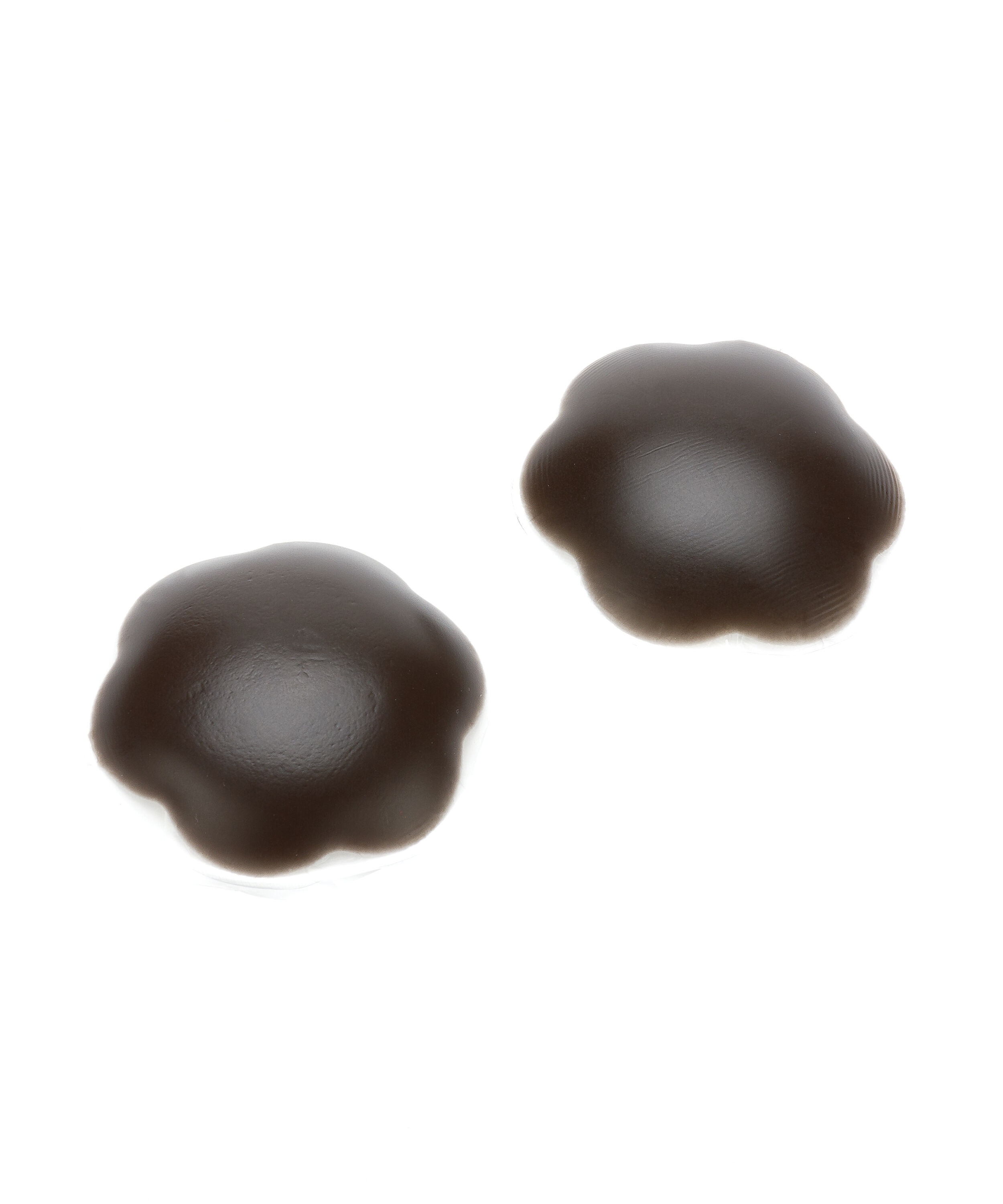 Brystvorteskjulere af silikone, Brun