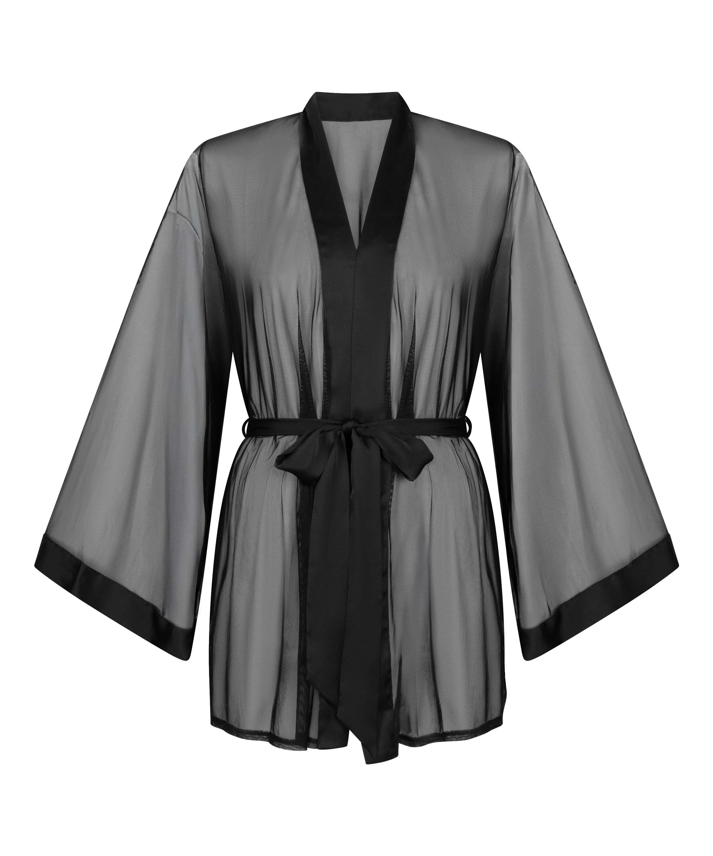 Kimono Maxime Tulle, Sort