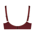 Ikke-formstøbt bøjle-bh Diva, Rød