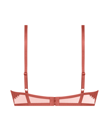 Ikke-formstøbt bøjle-bh Arabella, Rød