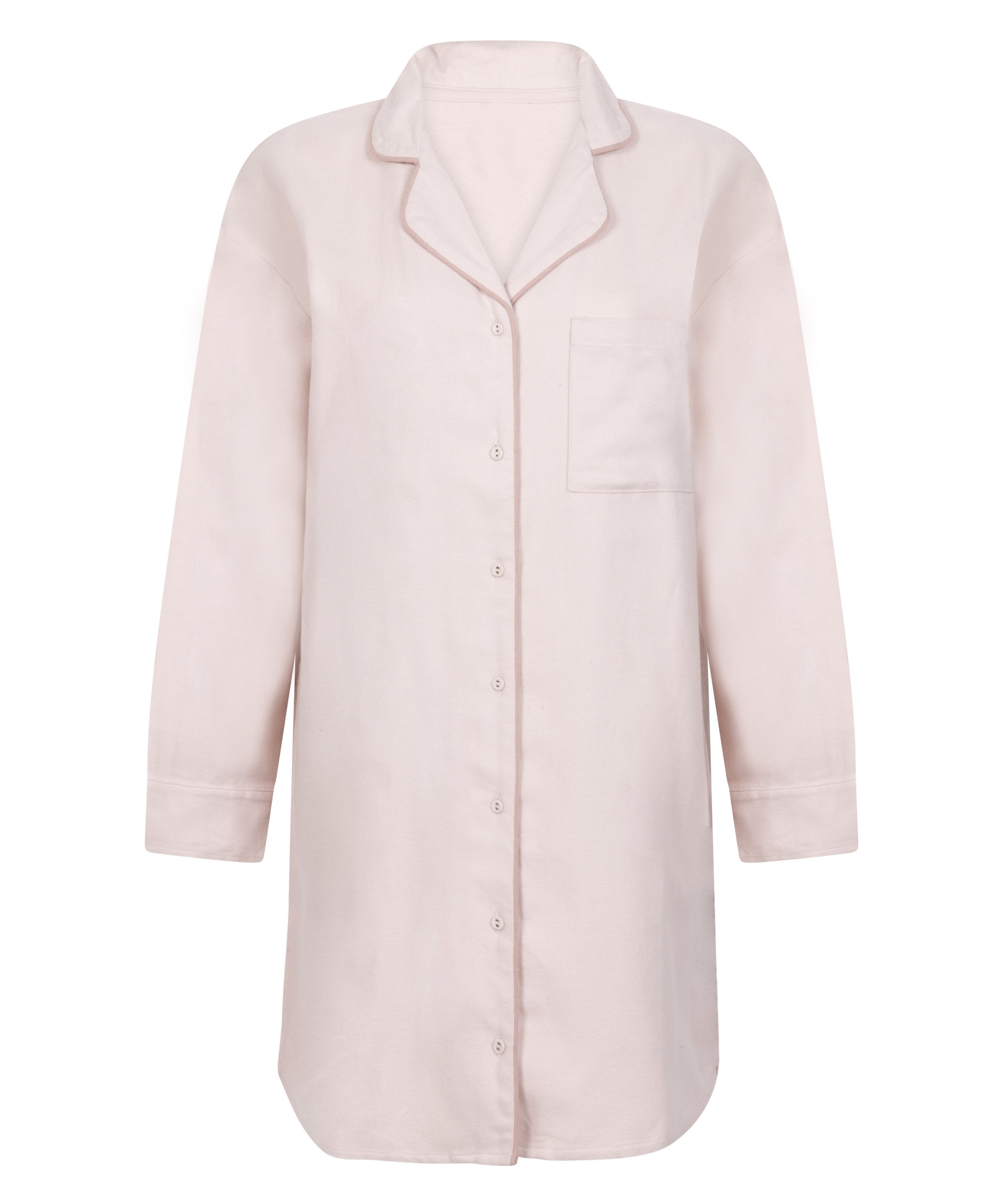 Natkjole flonel, Lilla, main