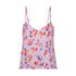 Cami top Satin, Lilla