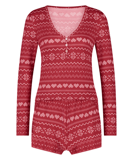 Pyjamassæt, rød