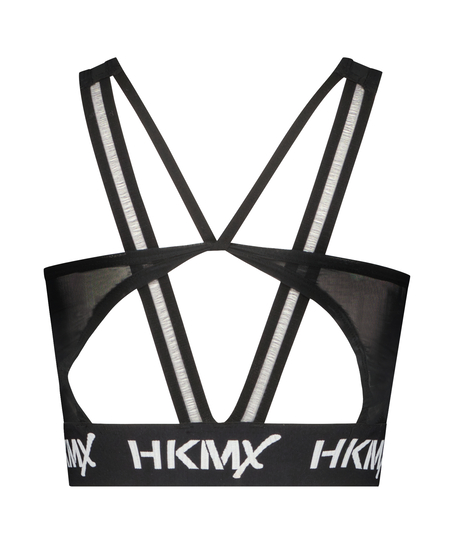 HKMX sports-bh Crossed Hem Logo Level 1, sort