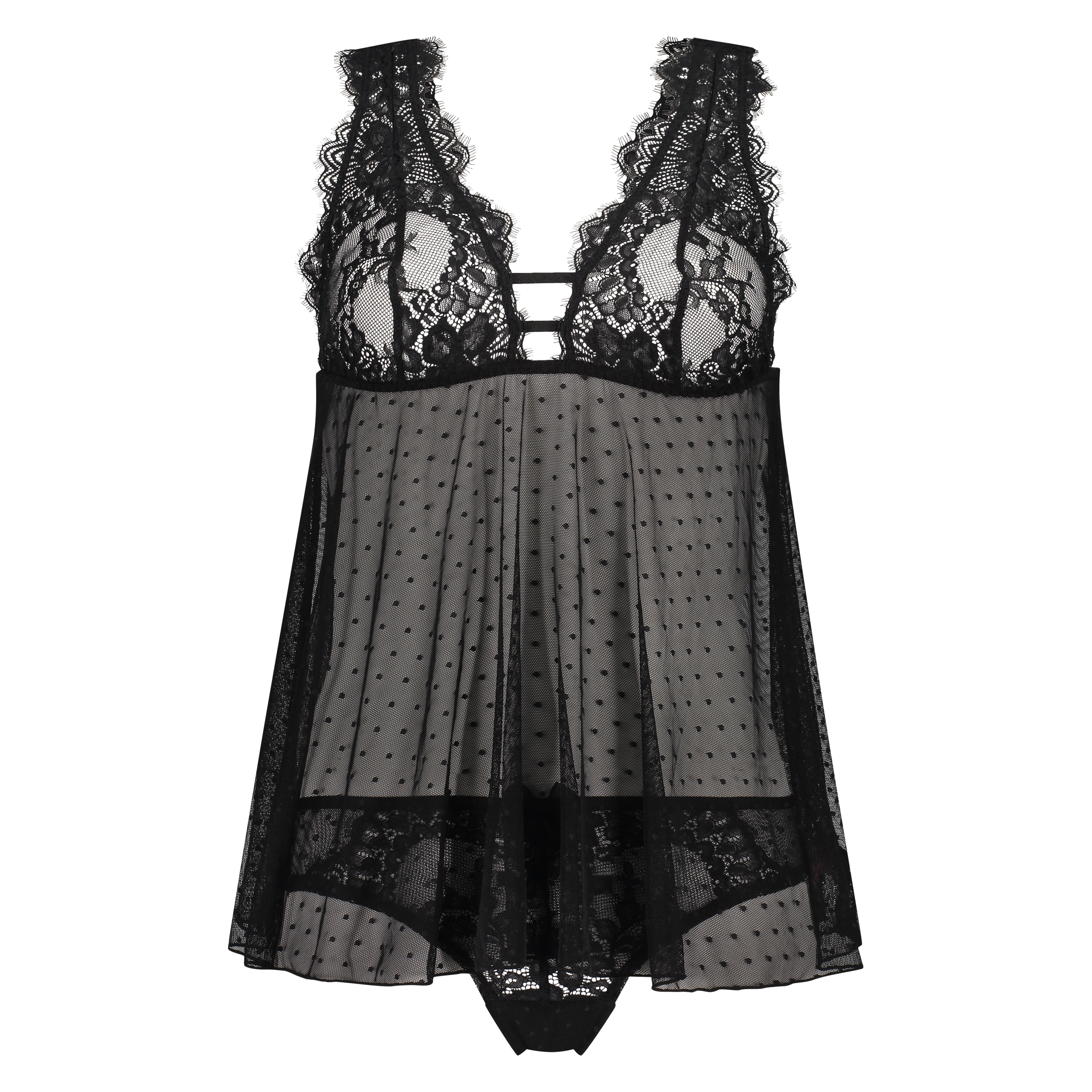 Tricia camis&aelig;t, sort, main