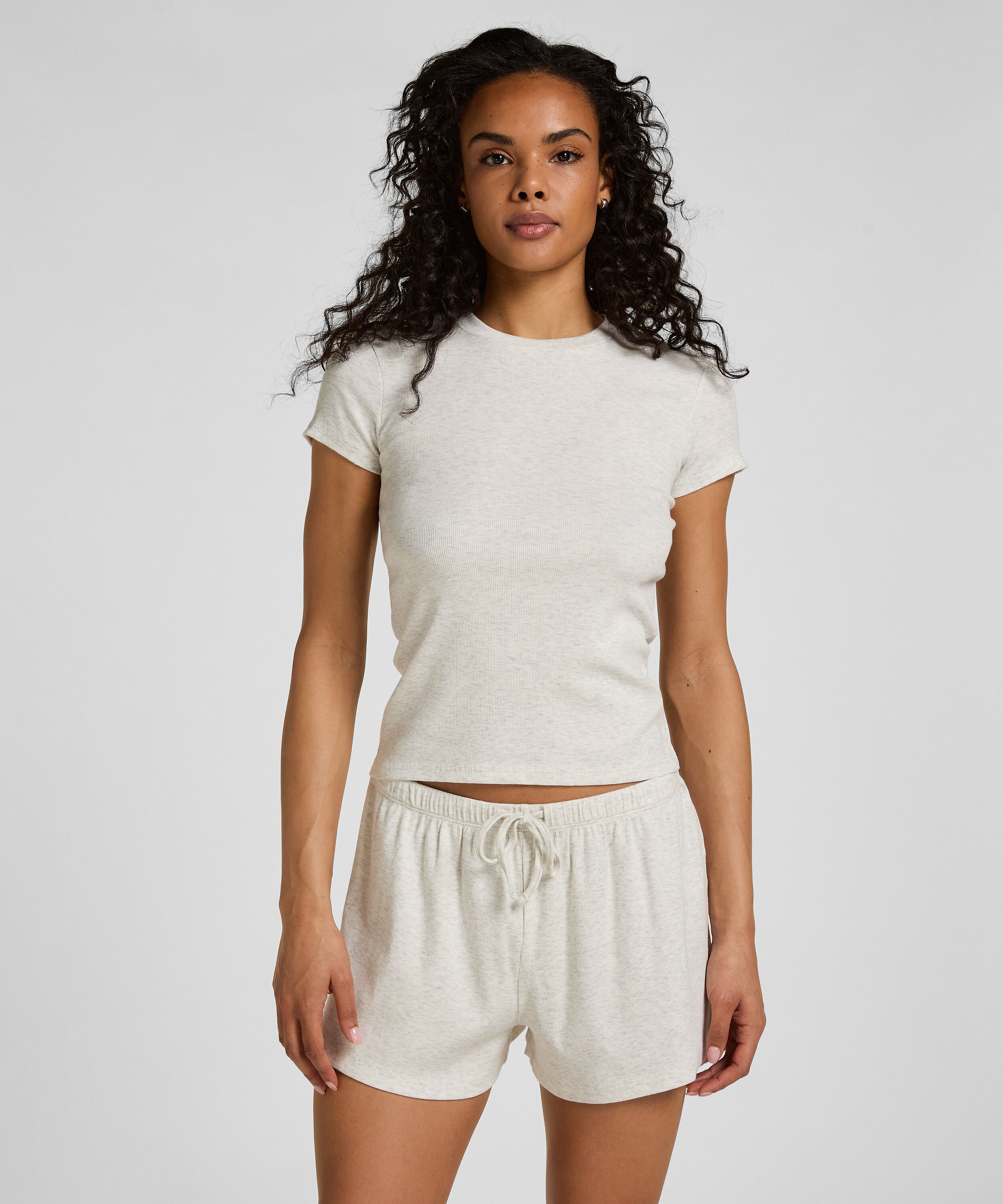 Pyjamas Top med Korte Ærmer