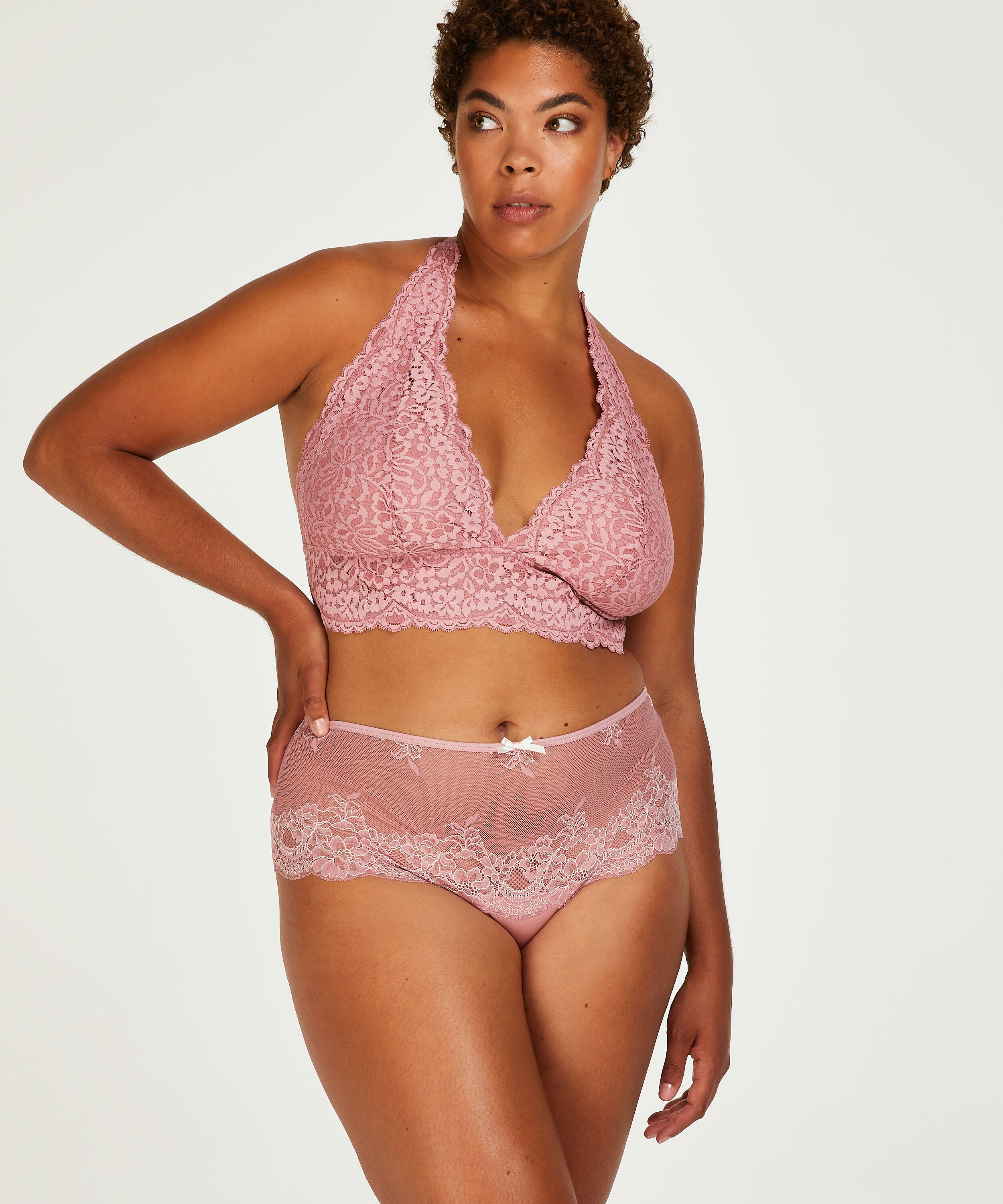Boxer-streng Doriane Curvy, Lilla