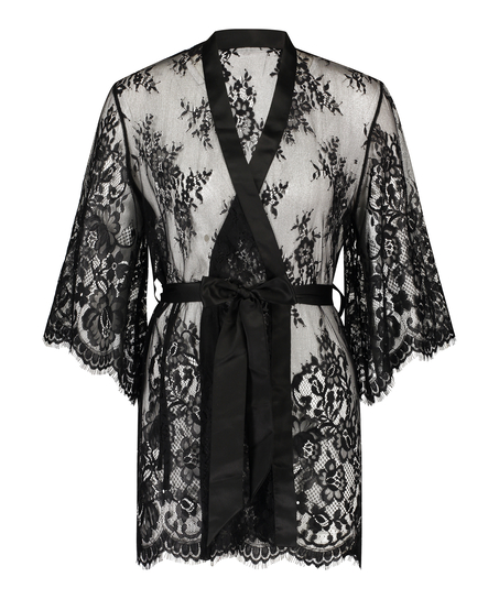 Kimono Lace Isabelle, Sort
