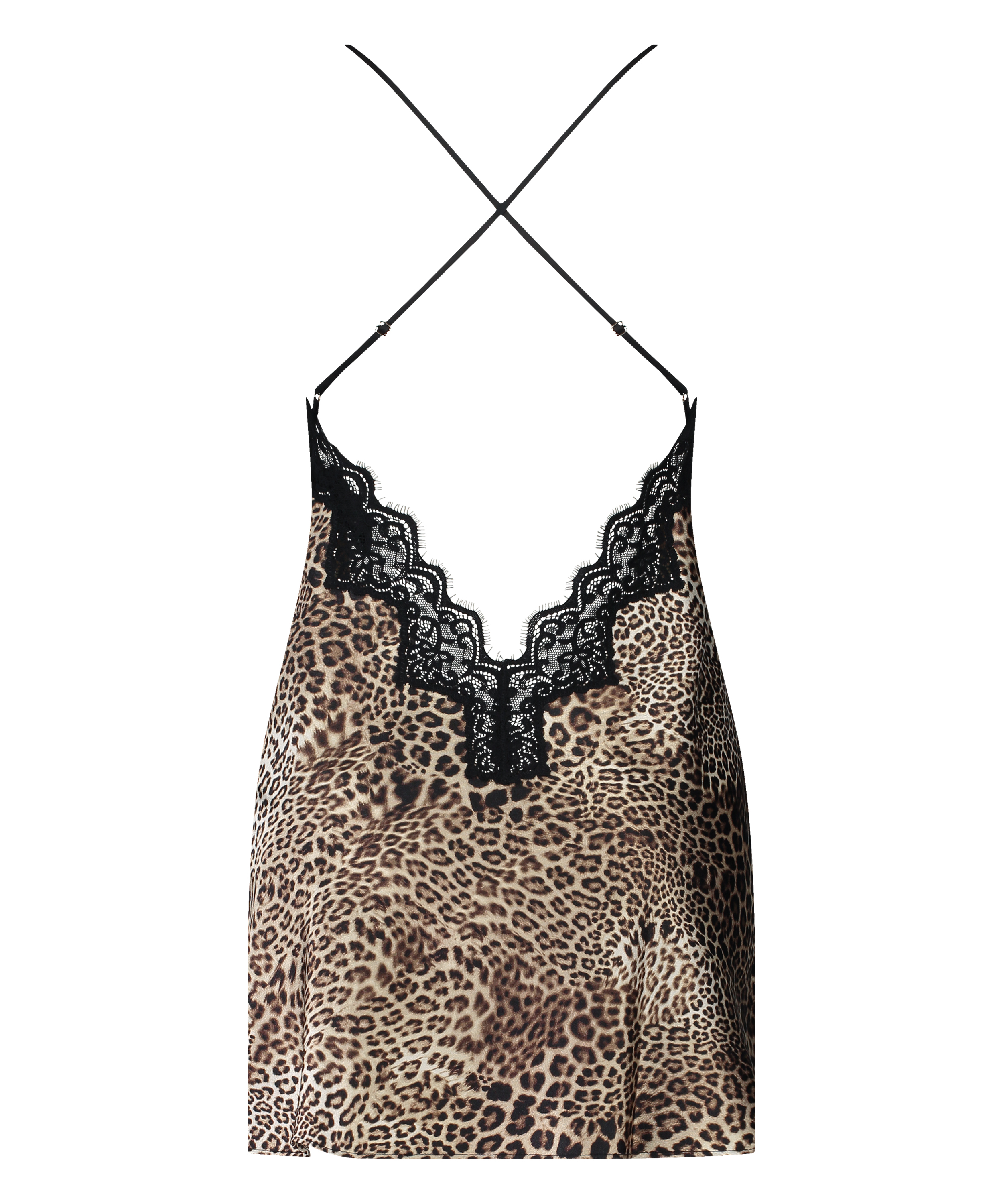 Slipkjole Mya, Sort, main