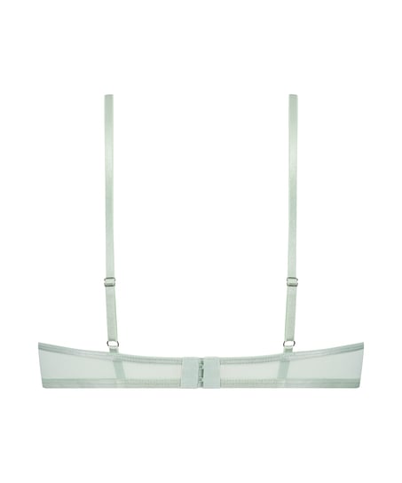 Ikke-formstøbt bøjle-bh Isabelle, Grøn