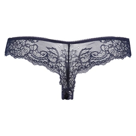 Contrast ultralav v-streng, blå