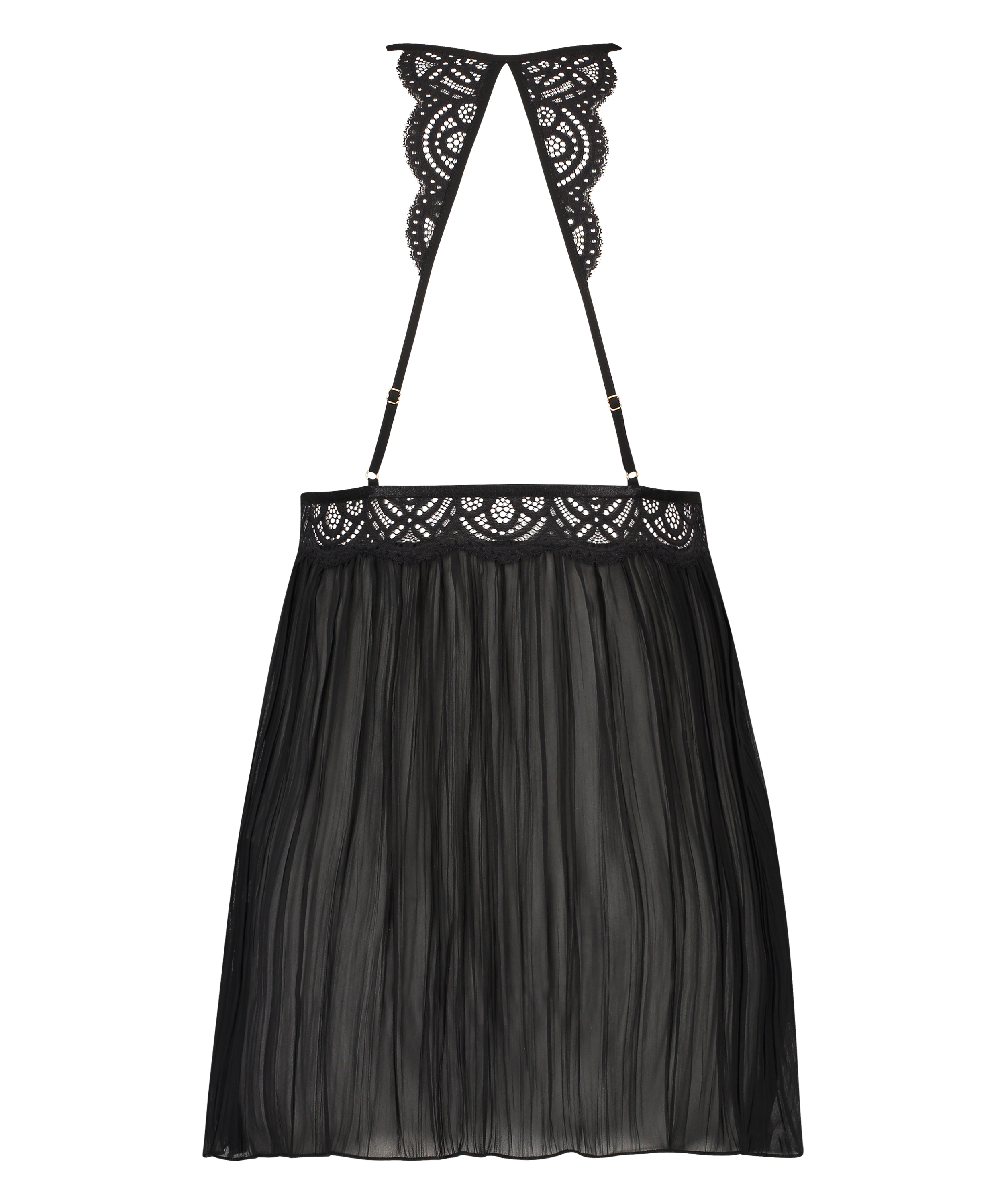 Babydoll Chiffon, Sort, main