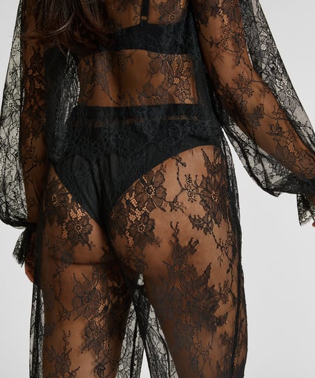 Cecilia pyjamasbukser, Sort