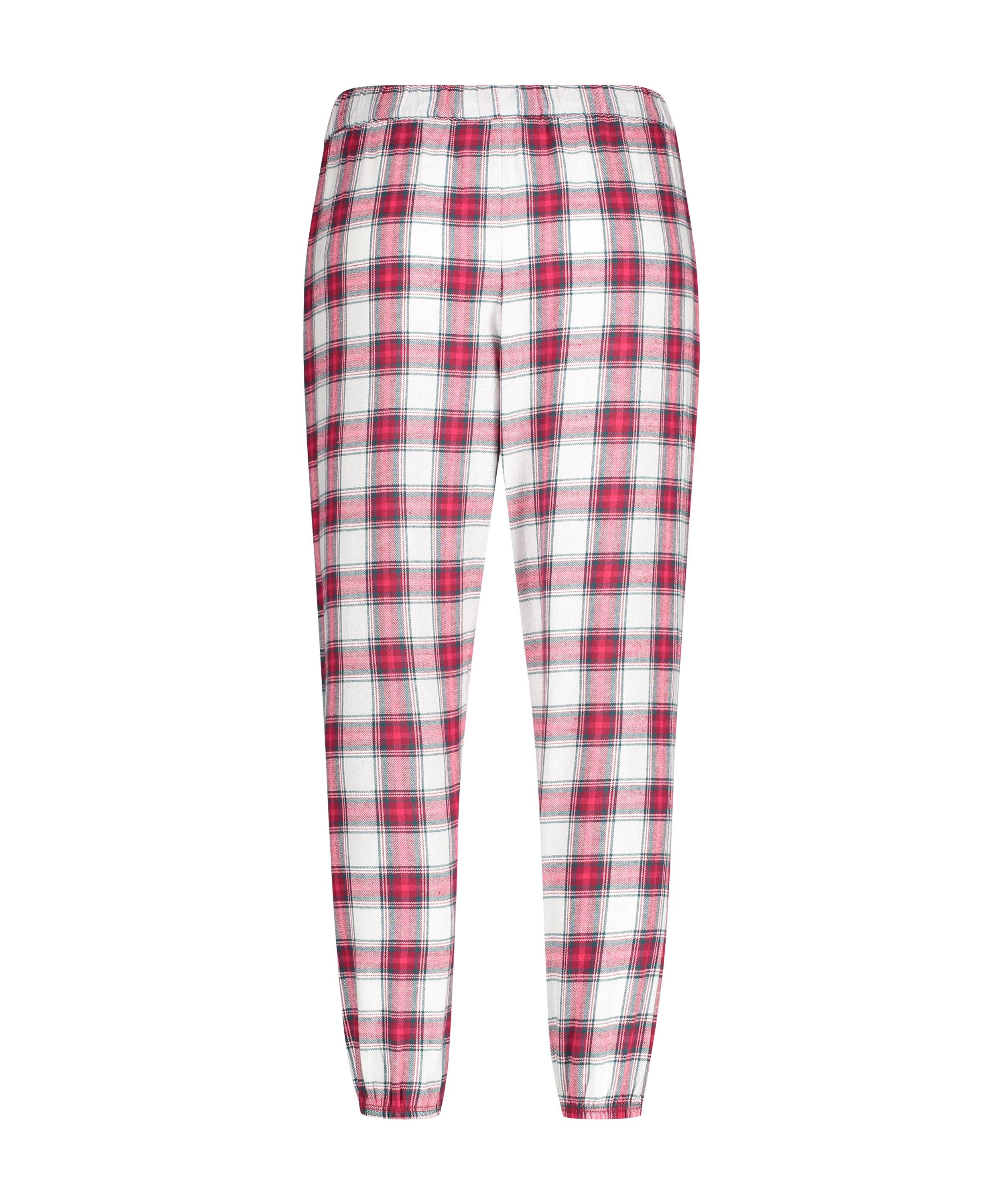 Sm&aring; Pyjamasbukser Twill Check, r&oslash;d, main