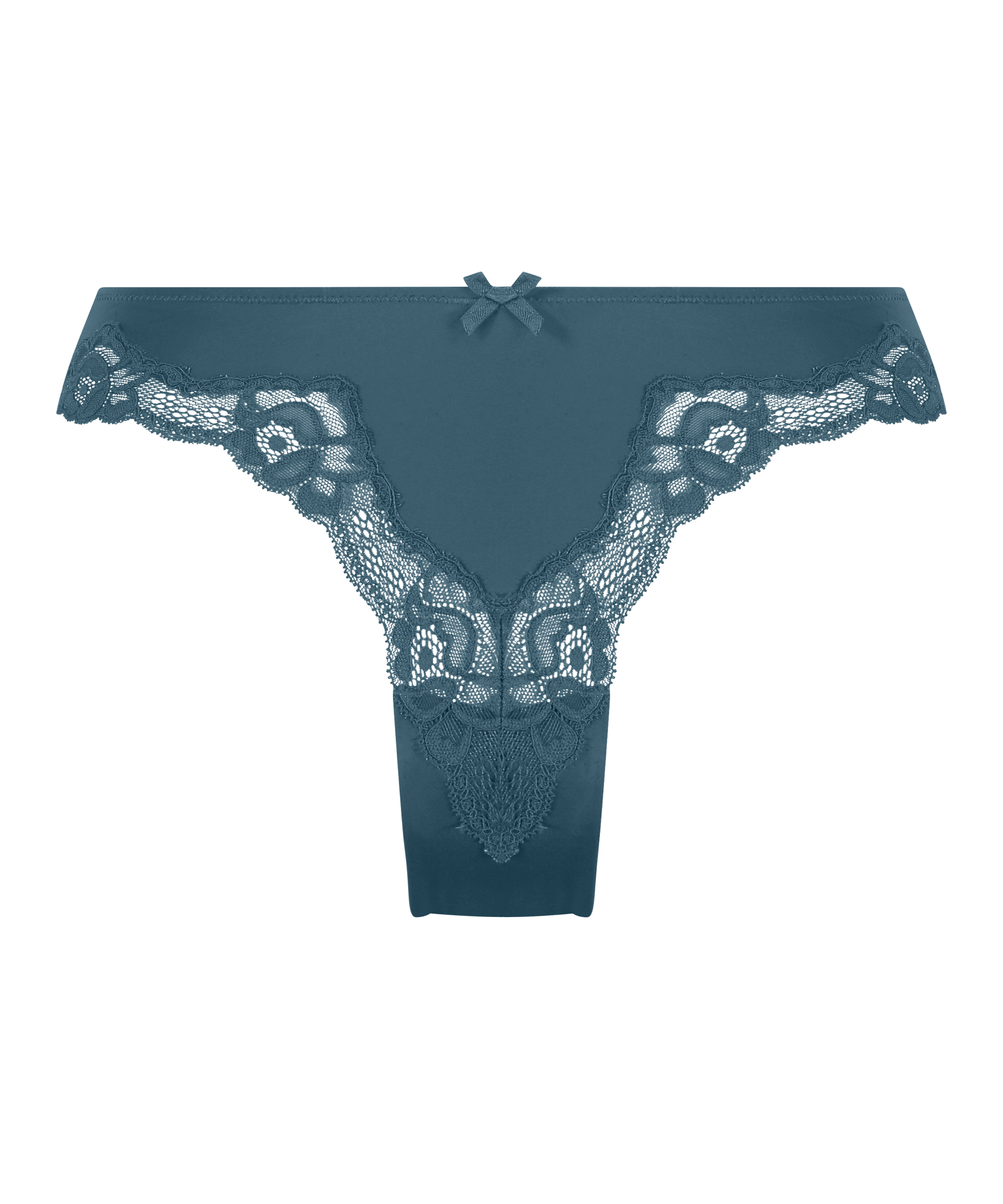 Brasiliansk trusse Lace & Shine, Blå, main
