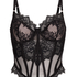Bustier Zoe, Sort