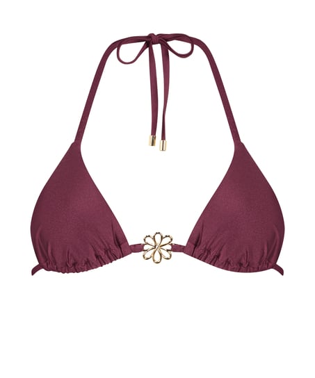 Trekantsbikinitop Yucatan, R&oslash;d