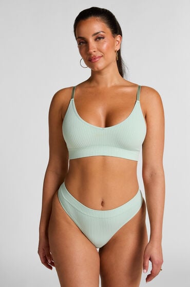 Hunkemöller G-streng med høj udskæring Dianne Grøn