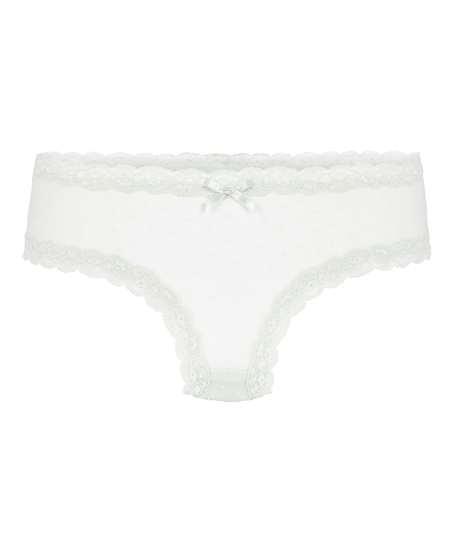 Brasiliansk trusse V-shape Mesh, Gr&oslash;n